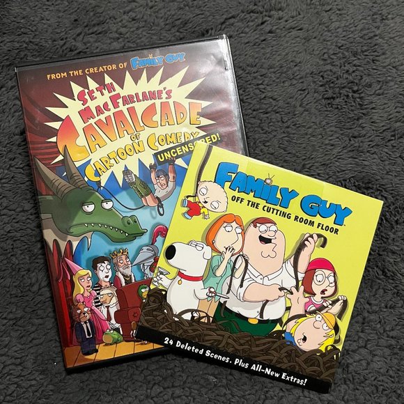 Media | 525 Seth Macfarlanes Cavalcade Of Cartoon Comedy Family Guy Dvd | Poshmark Media | 525 Seth Macfarlanes Cavalcade Of Cartoon Comedy Family Guy Dvd | Poshmark